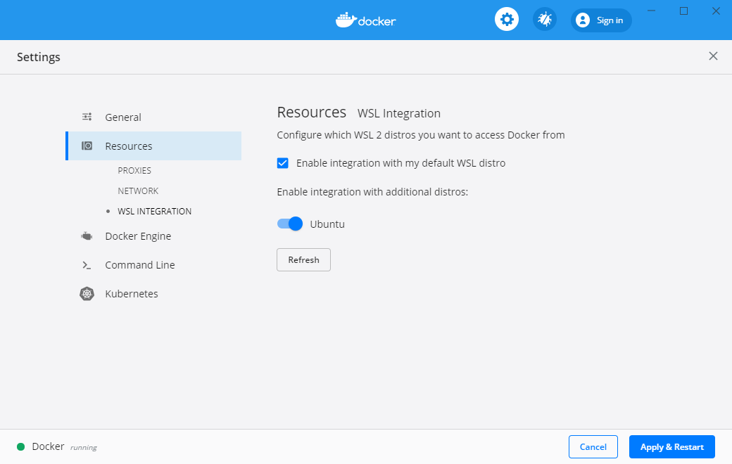 DockerをUbuntu上で有効にする